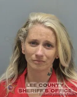 Mugshot of KRYSTEN ANN HAPPEL booked in Lee County, Florida on May 10, 2026
