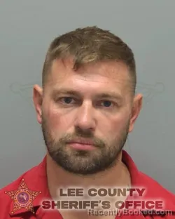 Mugshot of ANDREY SERGEYEVICH KVOTCHENKO booked in Lee County, Florida on May 10, 2026