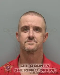 Mugshot of BRIAN LEE CLUTZ booked in Lee County, Florida on May 10, 2026