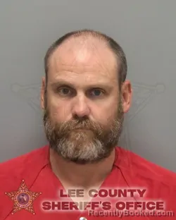Mugshot of JAMES ADAM RILEY booked in Lee County, Florida on May 10, 2026