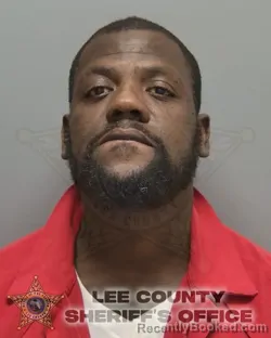 Mugshot of TERRANCE LIVON CORBIN booked in Lee County, Florida on May 11, 2026