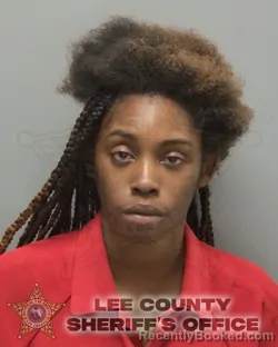 Mugshot of IESHA LAKIA JACKSON booked in Lee County, Florida on May 11, 2026