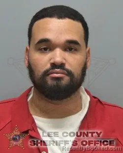 Mugshot of AARON JORDAN WILLIAMS booked in Lee County, Florida on May 11, 2026