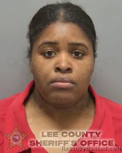 Mugshot of NEAH JADA SIMONE COPELAND booked in Lee County, Florida on May 11, 2026