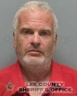 Mugshot of CHRISTOPHER JAMES THOMPSON booked in Lee County, Florida on May 12, 2026