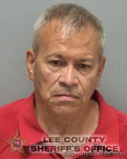 Mugshot of JOSE ENRIQUE RIVERA booked in Lee County, Florida on May 12, 2026