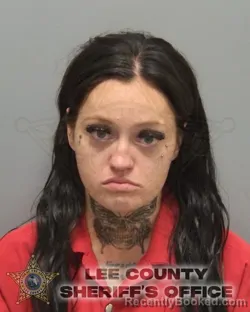 Mugshot of DANIELLE LUIS booked in Lee County, Florida on May 12, 2026