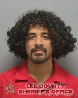 Mugshot of MIGUEL ANGEL ARAUZ booked in Lee County, Florida on May 13, 2026