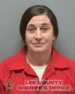 Mugshot of MELANIE ANN DIAZ booked in Lee County, Florida on May 13, 2026