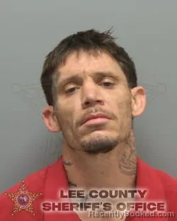 Mugshot of SHANE SCOTT BUMGARNER booked in Lee County, Florida on May 13, 2026