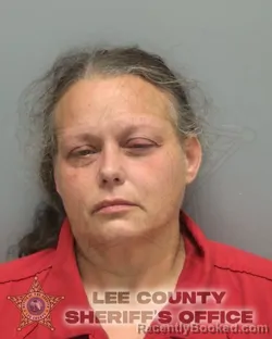 Mugshot of JILL KATHERINE SINIBALDI booked in Lee County, Florida on May 13, 2026