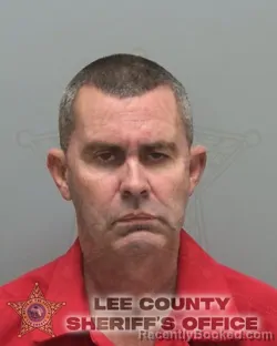 Mugshot of NICHOLAS ADAM SELLMER booked in Lee County, Florida on May 13, 2026