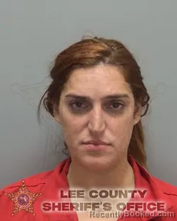 Mugshot of CHRISTINA MARIE MCLAUGHLIN booked in Lee County, Florida on May 14, 2026