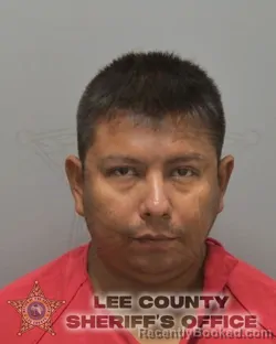 Mugshot of JOSE GUADALUPE VEGA PADRON booked in Lee County, Florida on May 14, 2026