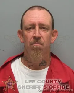 Mugshot of STEPHEN RAY DAVIS booked in Lee County, Florida on May 14, 2026