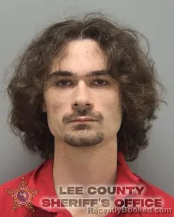 Mugshot of CHRISTOPHER MICHAEL MCNAUGHTON booked in Lee County, Florida on May 14, 2026