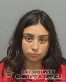 Mugshot of ALEXSANDRA MARIE GARCIA booked in Lee County, Florida on May 14, 2026