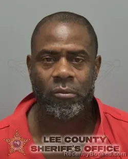 Mugshot of RODDRICK DESHUN PASLEY booked in Lee County, Florida on May 15, 2026