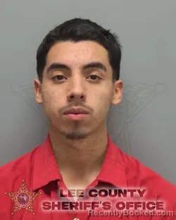 Mugshot of GABRIEL MELENDEZ booked in Lee County, Florida on May 15, 2026