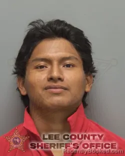 Mugshot of LESTER DARIO POP GOMEZ booked in Lee County, Florida on May 15, 2026