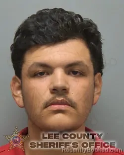 Mugshot of ANGEL JOSUE GUADARRAMA booked in Lee County, Florida on May 15, 2026