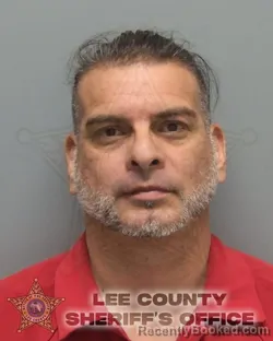 Mugshot of JOSE ADAM JIMENEZ booked in Lee County, Florida on May 15, 2026