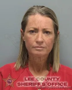 Mugshot of MANDY VICTORIA JOHNSON booked in Lee County, Florida on May 15, 2026