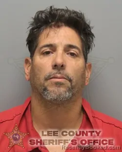 Mugshot of ALEX ORTIZ RIVERA booked in Lee County, Florida on May 15, 2026