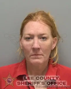 Mugshot of LINDSEY LORENE WASLAND booked in Lee County, Florida on May 16, 2026