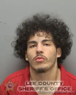 Mugshot of JORGE MIRANDA booked in Lee County, Florida on May 16, 2026