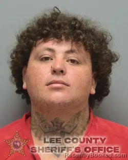 Mugshot of ALEXANDER GUTIERREZ booked in Lee County, Florida on May 16, 2026