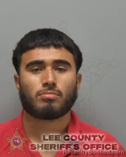 Mugshot of JUAN ENRIQUE LOPEZ PATINO booked in Lee County, Florida on May 17, 2026
