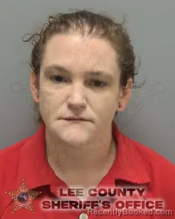 Mugshot of AMBER LYNN MCLINN booked in Lee County, Florida on May 17, 2026