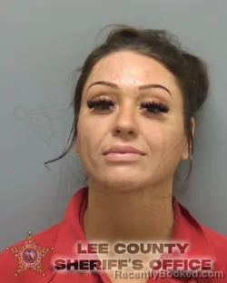 Mugshot of ALEXIS EVELYN RENEE BUTLER booked in Lee County, Florida on May 17, 2026