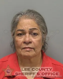 Mugshot of IDA ISA VILCHEZ booked in Lee County, Florida on May 17, 2026