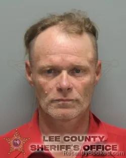 Mugshot of GREGORY JAMES JR MARCUM booked in Lee County, Florida on May 17, 2026