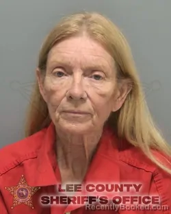 Mugshot of SANDRA JEAN OLSON booked in Lee County, Florida on May 17, 2026