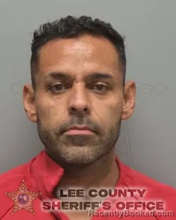 Mugshot of JOSE ANTONIO GARCIA-HERRERA booked in Lee County, Florida on May 17, 2026