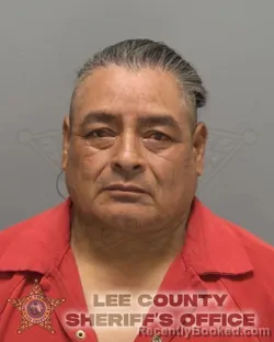 Mugshot of MAURO SEVERINO GUZMAN-GARRIDO booked in Lee County, Florida on May 18, 2026