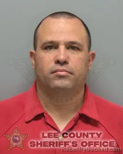 Mugshot of DELADIER BENITEZ LOPEZ booked in Lee County, Florida on May 18, 2026