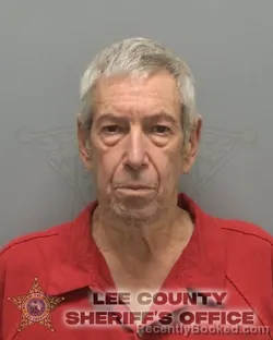 Mugshot of WILLIAM HENRY HAYES booked in Lee County, Florida on May 18, 2026