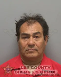 Mugshot of TOMAS SANTOS DE LEON SANCHEZ booked in Lee County, Florida on May 19, 2026