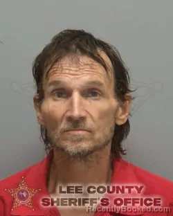 Mugshot of JOHNNY MELVIN JENKS booked in Lee County, Florida on May 19, 2026