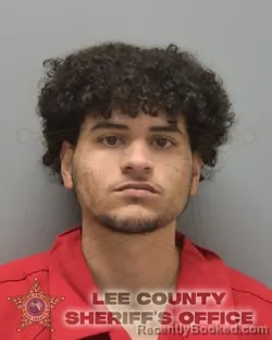 Mugshot of MICHAEL GABRIEL MUNOZ TORRES booked in Lee County, Florida on May 19, 2026