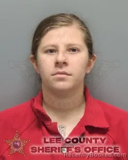 Mugshot of CEARRA CHEYANNE SLEDGE booked in Lee County, Florida on May 19, 2026