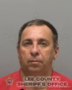 Mugshot of RONALD LEO JR BLAIN booked in Lee County, Florida on May 20, 2026