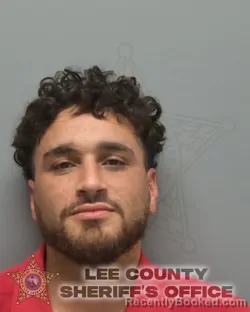 Mugshot of XAVIER SAMUEL SANCHEZ booked in Lee County, Florida on May 20, 2026