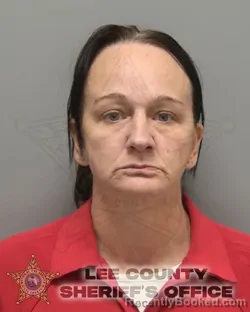 Mugshot of DIANNA ELAINE COLEMAN booked in Lee County, Florida on May 20, 2026