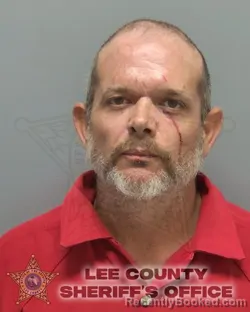 Mugshot of ANDREW LEE RAUSCH booked in Lee County, Florida on May 22, 2026