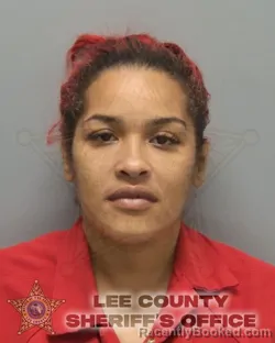 Mugshot of IESHA MARINE ORTIZ booked in Lee County, Florida on May 22, 2026